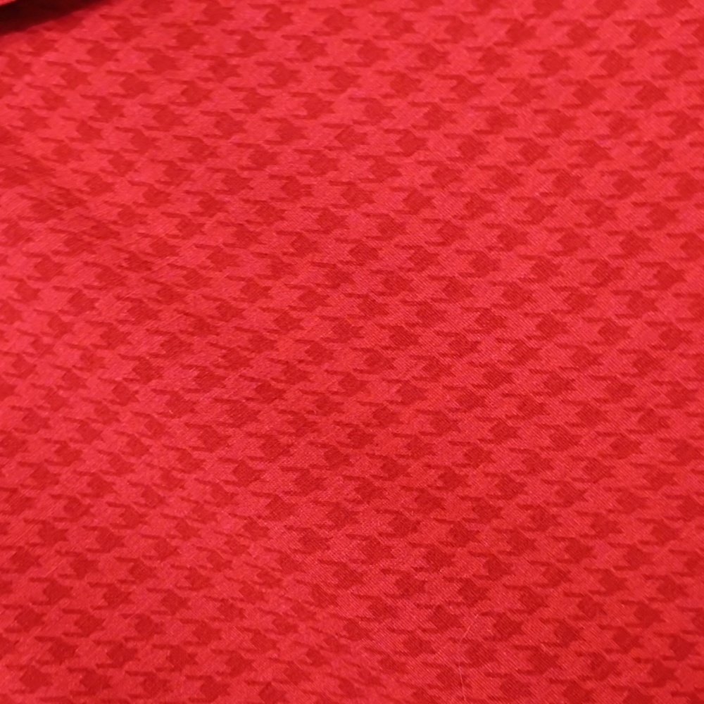 Cabi Red Houndstooth Celebration Women's Red Coat SZ Small - Picture 4 of 11